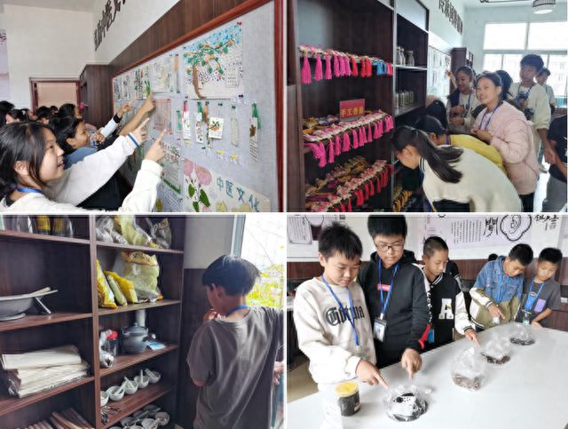 筠连县筠连镇海瀛小学组织火狐电竞学生走进中医药展览室及中草药种植园(图1)