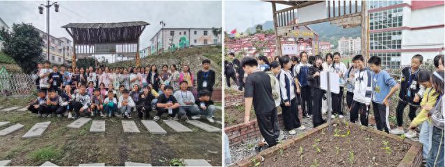 筠连县筠连镇海瀛小学组织火狐电竞学生走进中医药展览室及中草药种植园(图2)