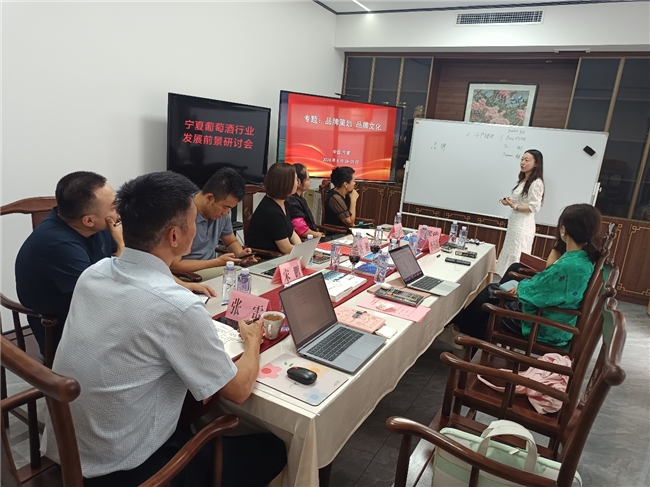 火狐电竞中小企业融通创新专家团宁夏调研——瑞雨兆吉年葡萄酒起势扬帆(图2)